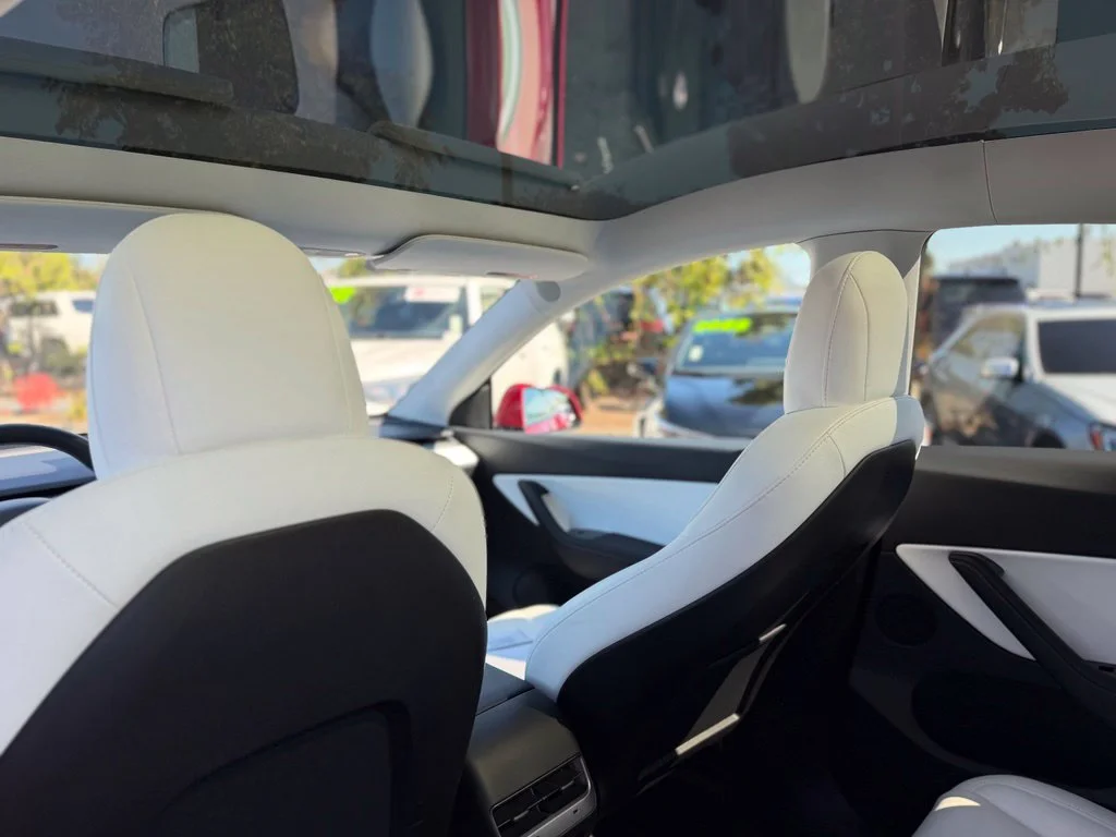 Used 2020 Red Tesla Performance image 19