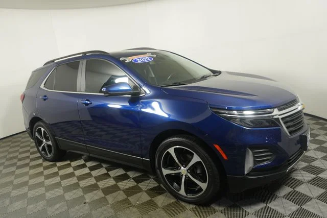 Used 2022 Blue Glow Metallic Chevrolet LT image 2