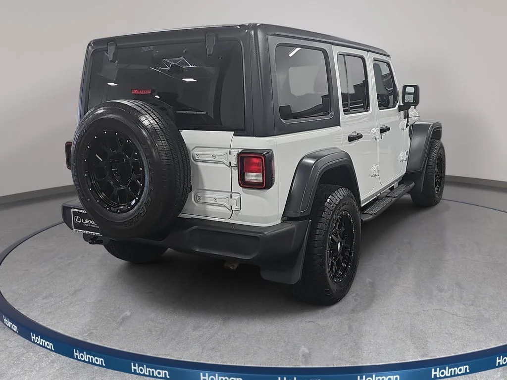 Used 2018 White Jeep Unlimited Sport S image 6