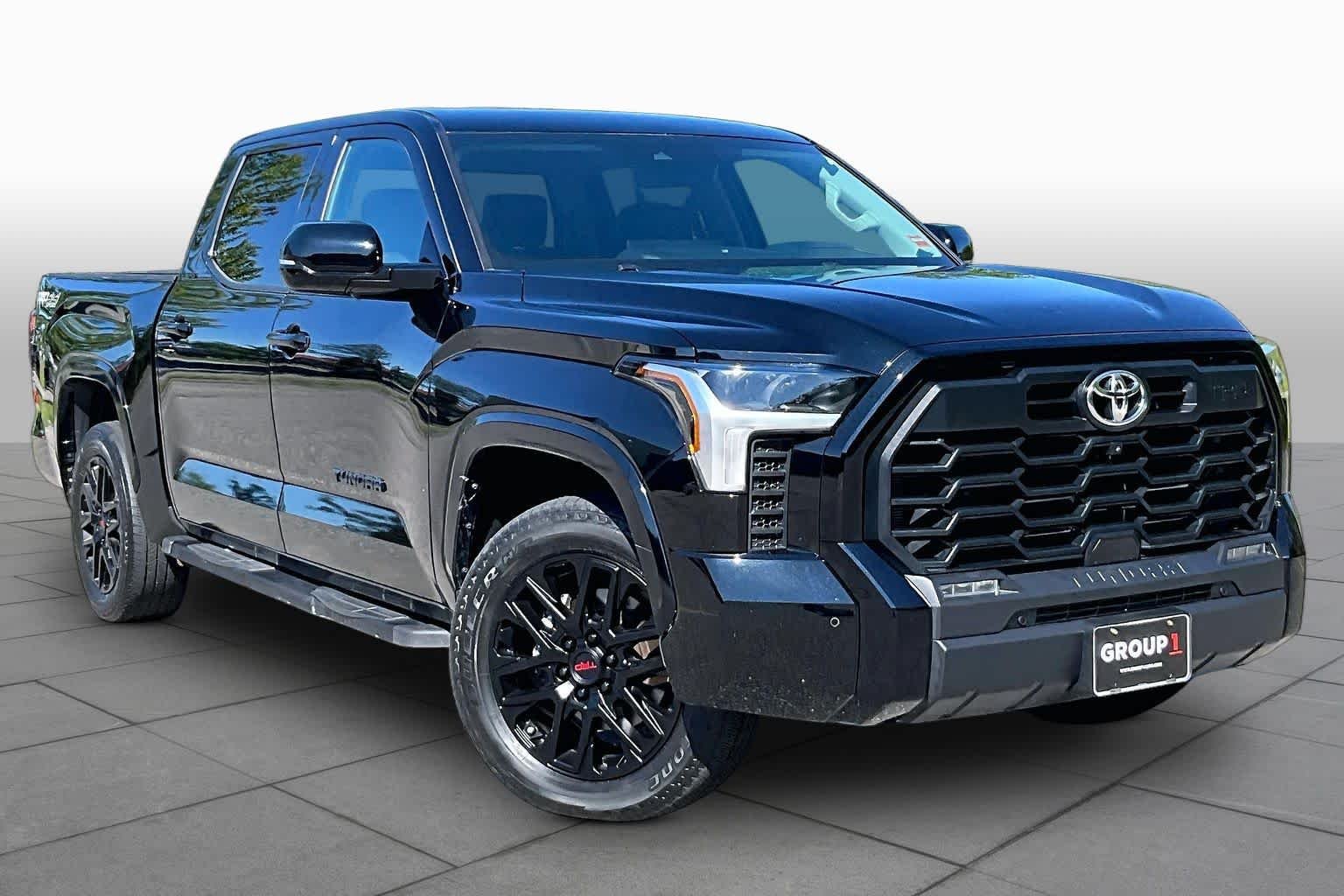 Used 2024 Midnight Black Metallic Toyota SR5 image 3
