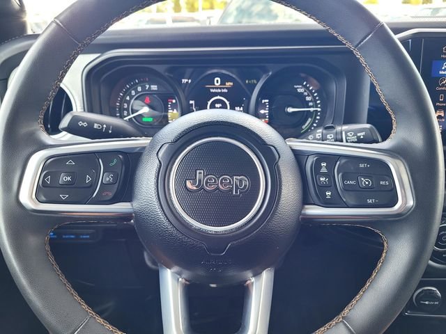 Used 2024 Silver Jeep Sahara 4xe image 25