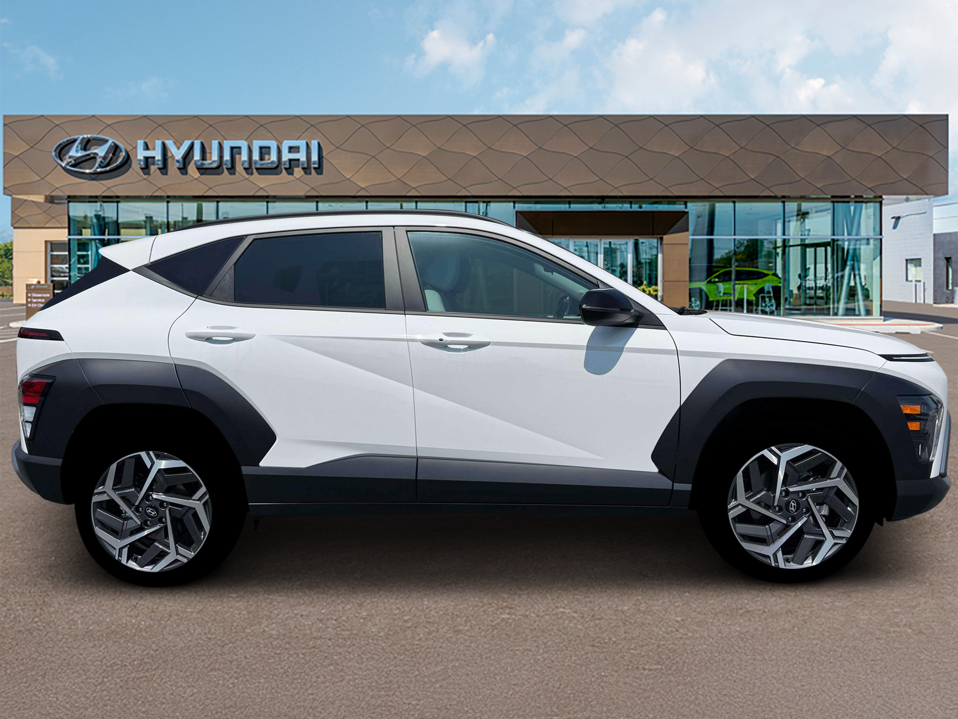 New 2026 Atlas White Hyundai SEL Premium FWD image 9