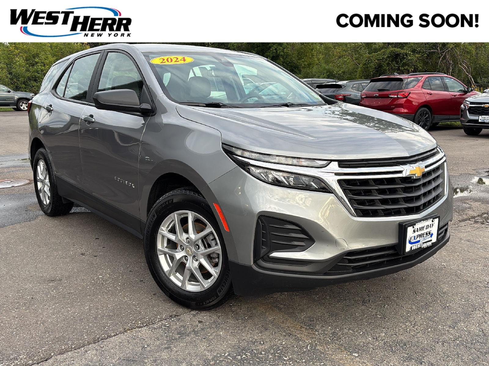 Used 2024 Sterling Gray Metallic Chevrolet LS image 1