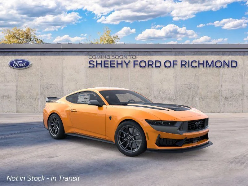 New 2026 Orange Fury Metallic Tri-coat Ford Dark Horse image 1