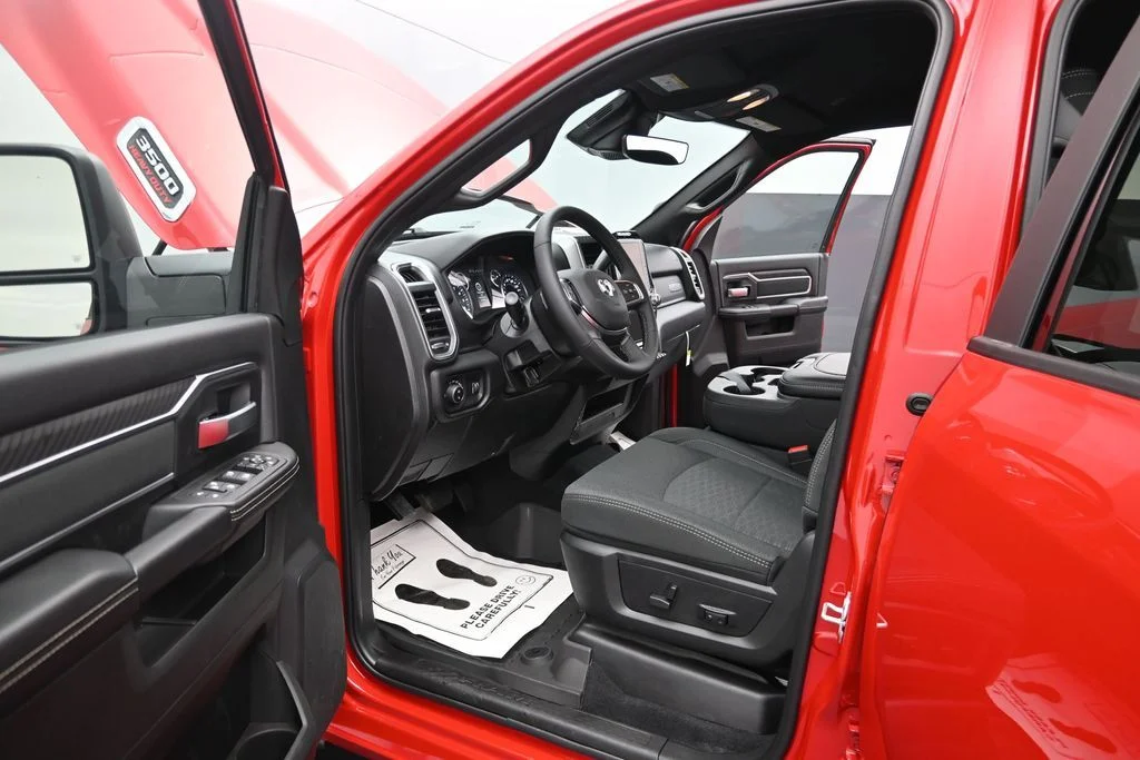 New 2026 Flame Red Clear-Coat Exterior Paint RAM Big Horn image 16