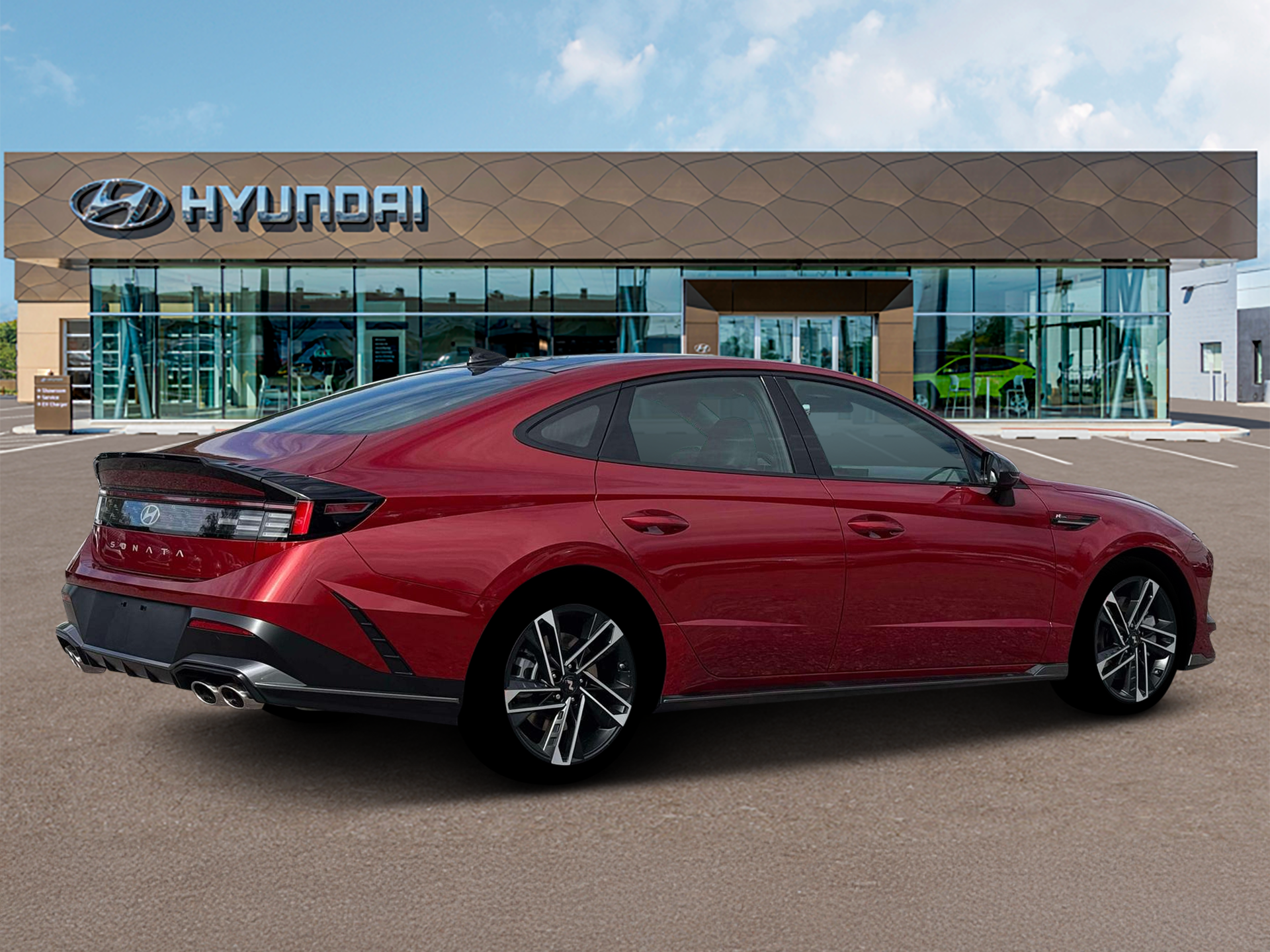 New 2026 Red Hyundai N Line image 8