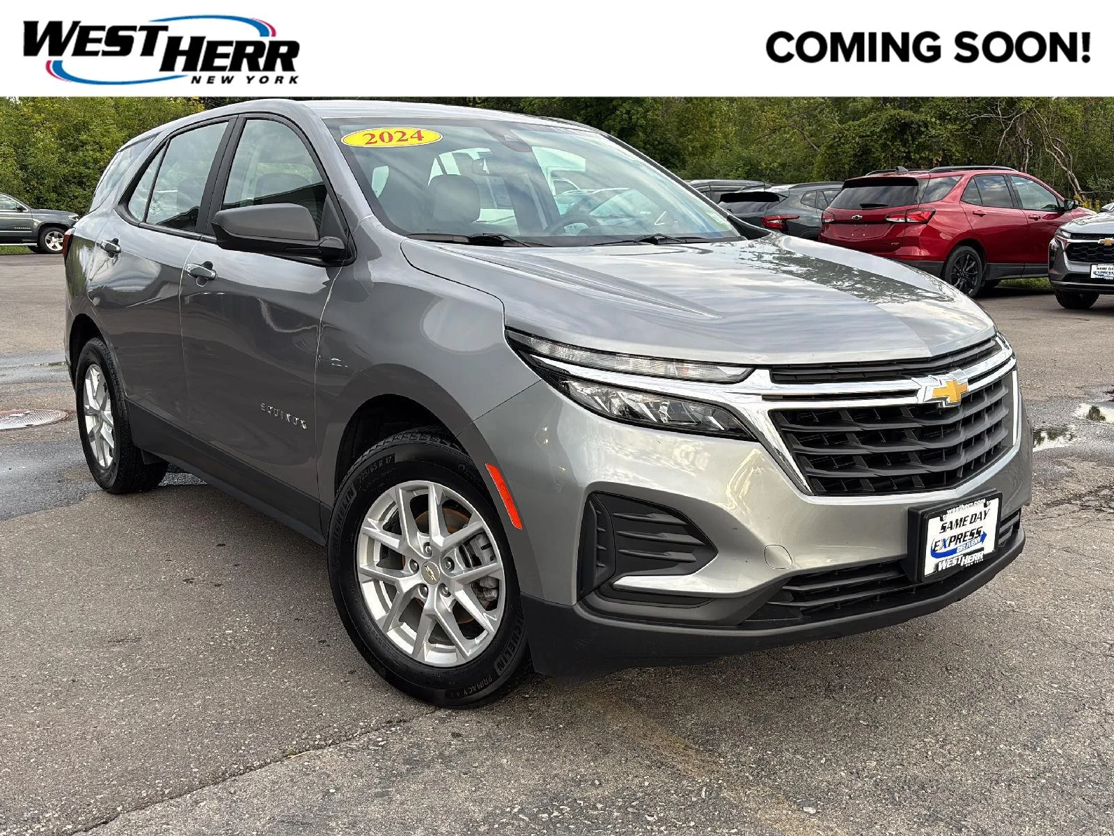 Used 2024 Sterling Gray Metallic Chevrolet LS image 1