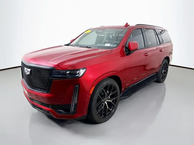 Used 2023 Red Cadillac Sport Platinum image 3