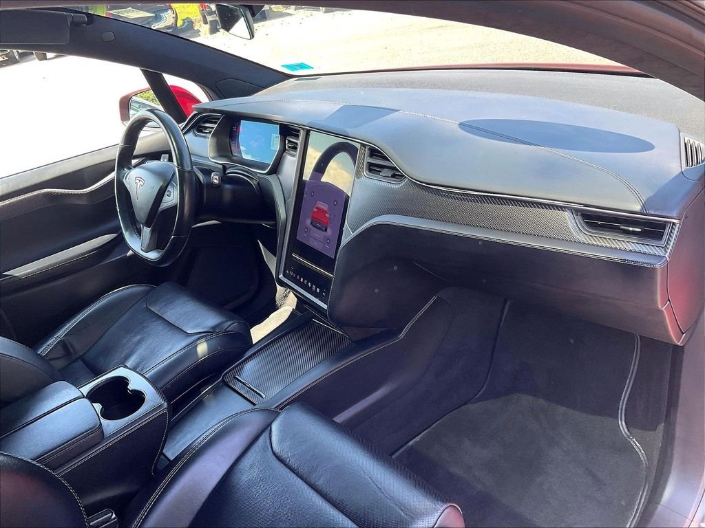 Used 2018 Red Tesla P100D image 13