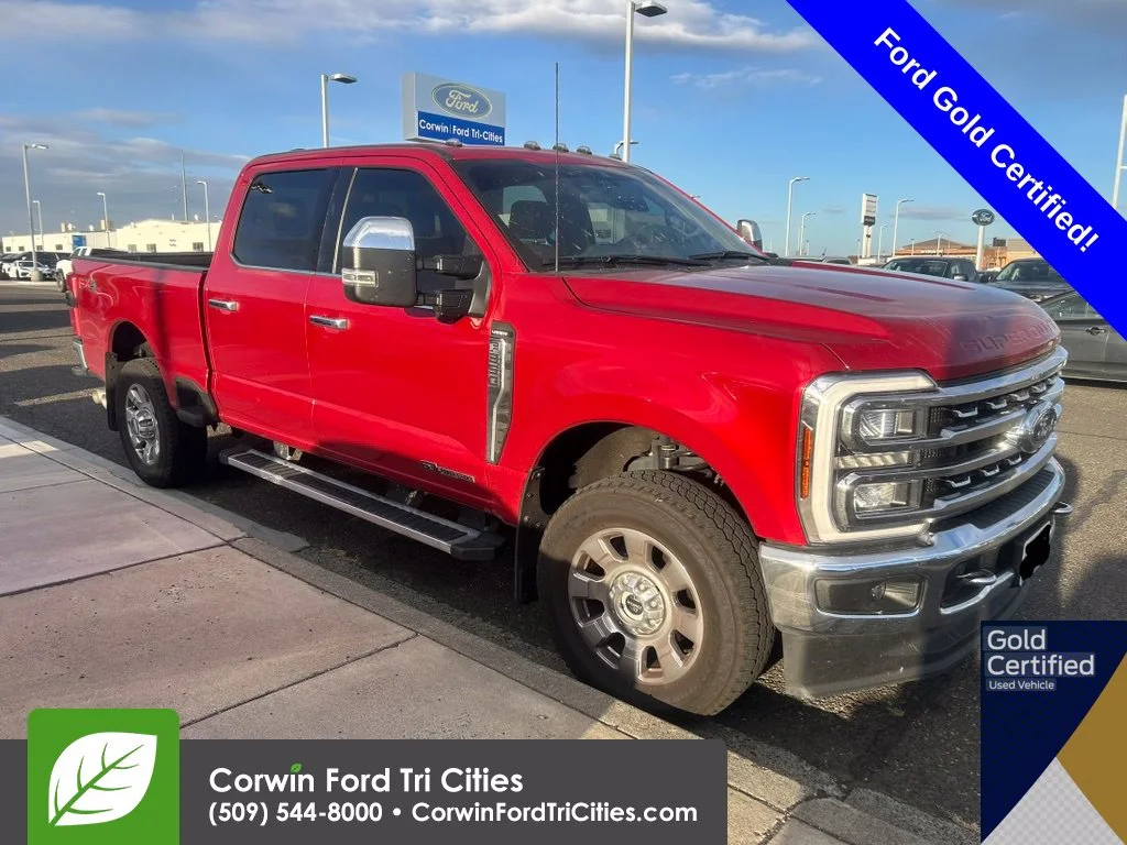 Used 2024 Red Metallic Ford Lariat image 1