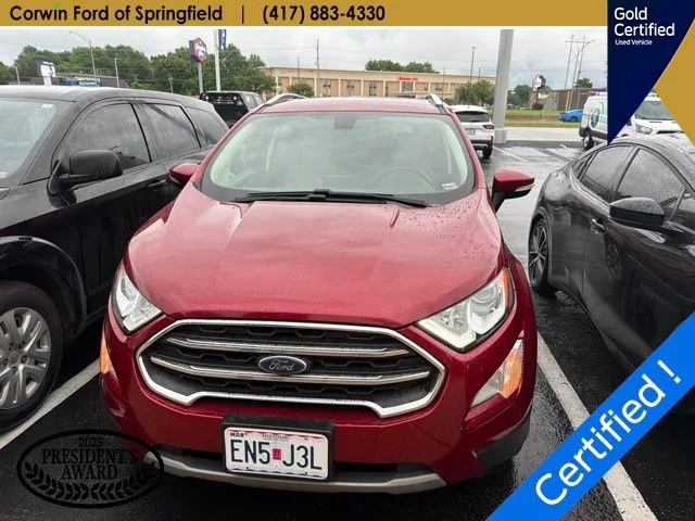 Used 2021 Ruby Red Metallic Ford Titanium image 2