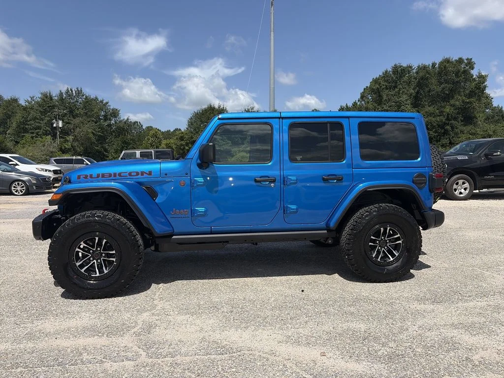 New 2026 Hydro Blue Pearl-Coat Exterior Paint Jeep Rubicon X image 3