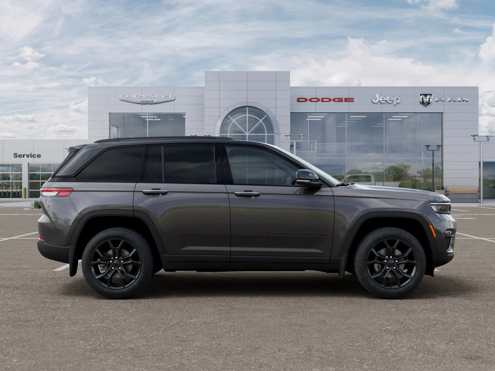 New 2025 Baltic Gray Metallic Clear-Coat Exterior Paint Jeep Limited image 50