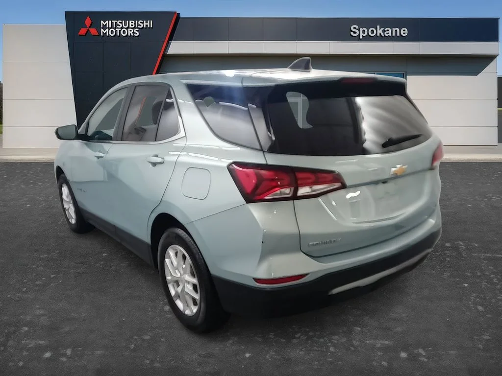Used 2022 Seaglass Blue Metallic Chevrolet LT image 3