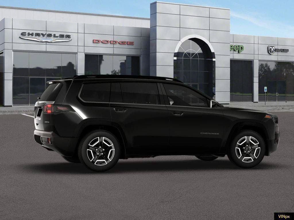New 2026 Diamond Black Crystal Pearl-Coat Exterior Paint Jeep Limited image 15