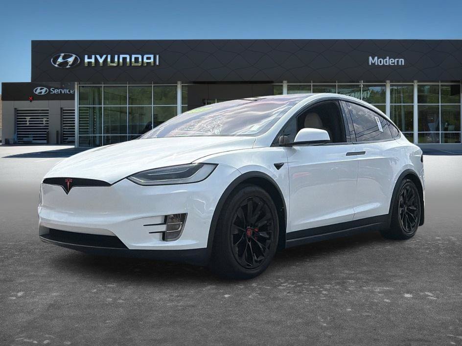 Used 2020 Pearl White Tesla Performance image 1