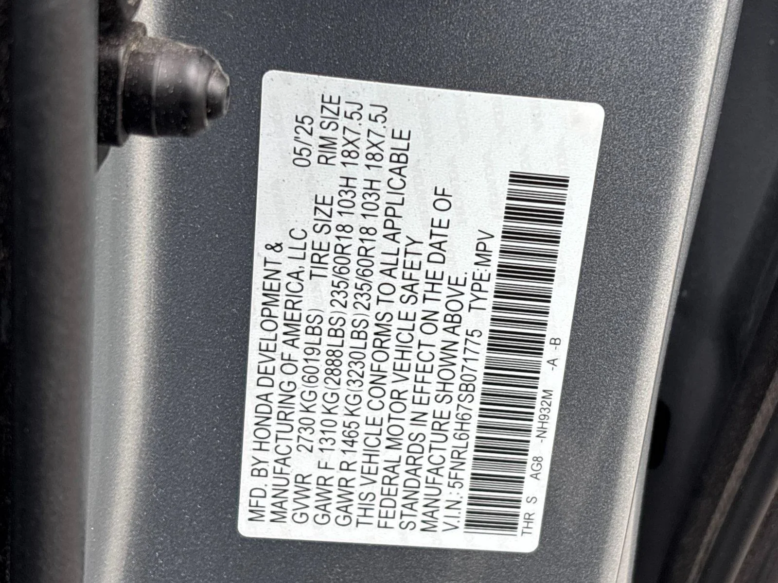 Used 2025  Honda EX-L image 11