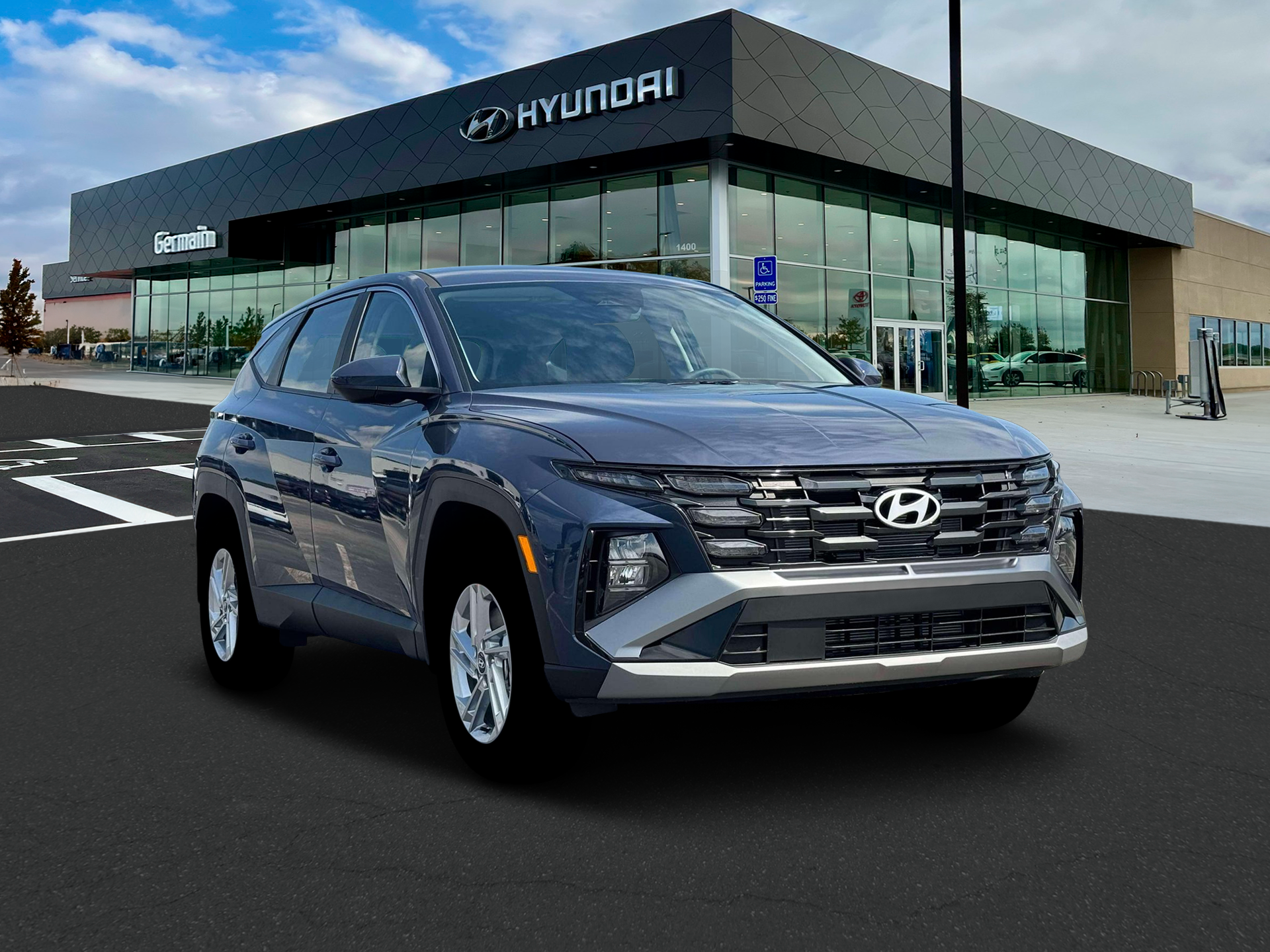 New 2026 Atlantis Blue Hyundai SE AWD image 11
