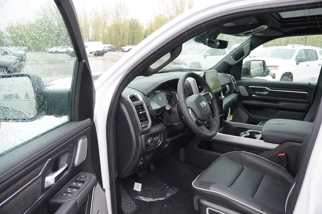 New 2026 Bright White Clear-Coat Exterior Paint RAM Laramie image 10