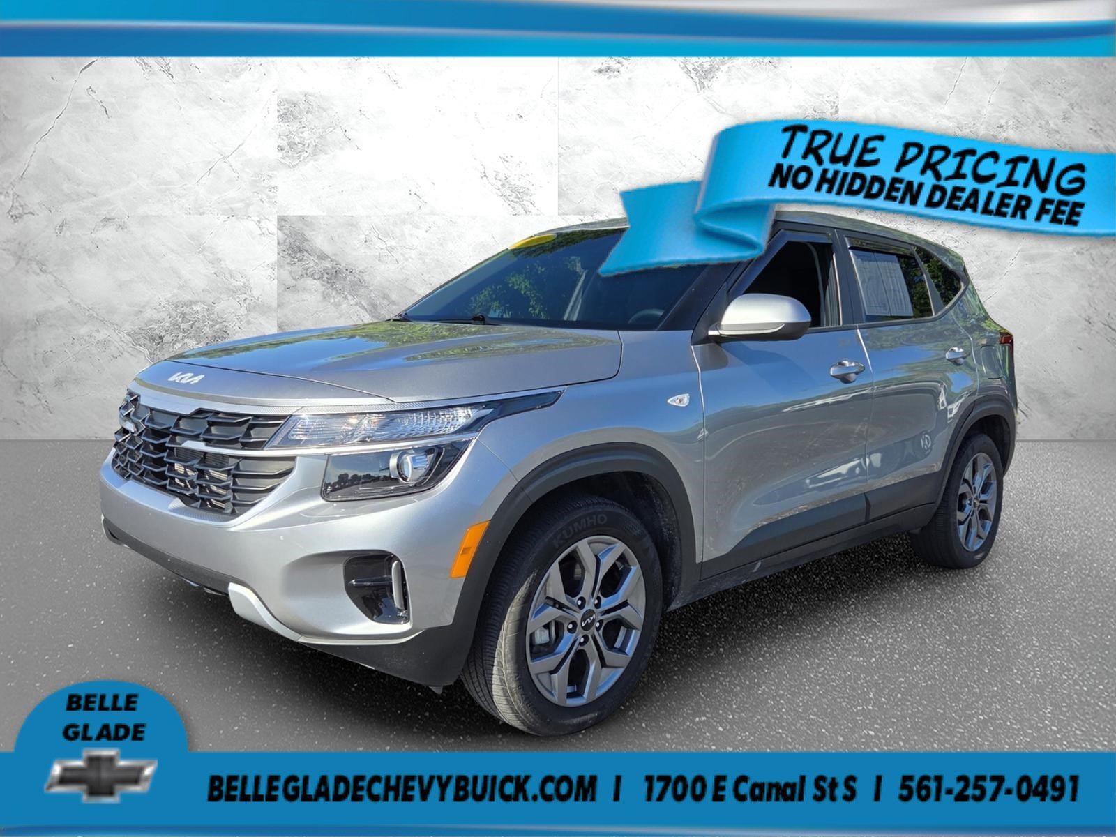 Used 2024 Steel Gray Kia LX image 1