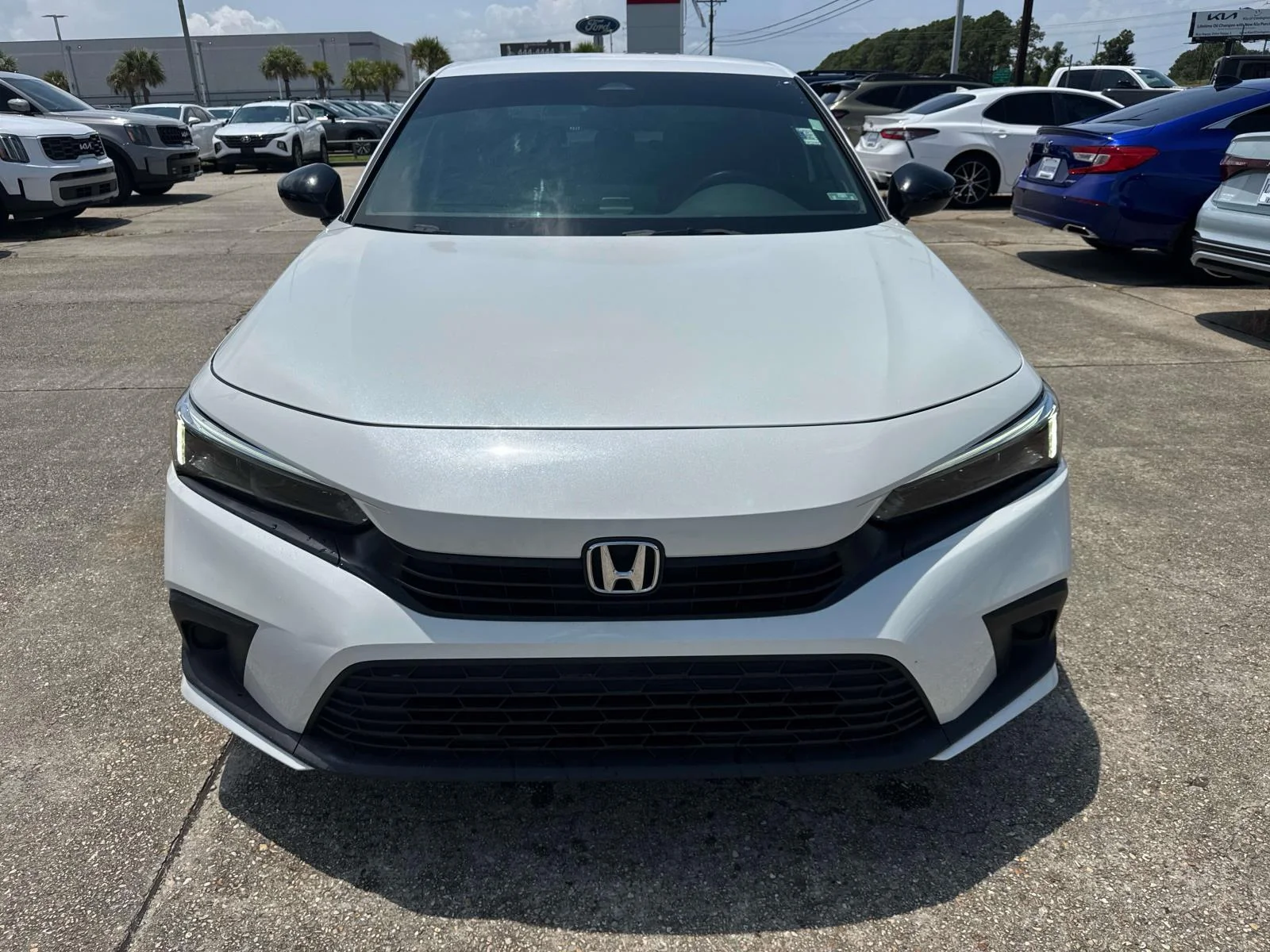 Used 2024 White Honda Sport CVT image 2