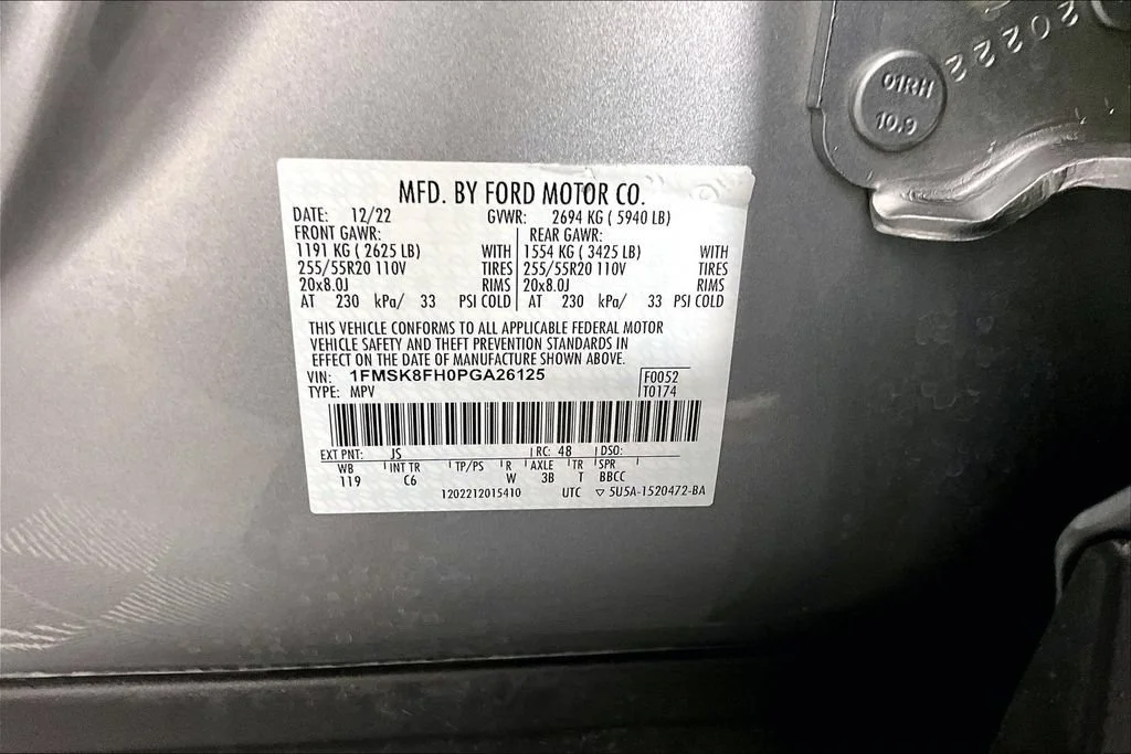 Certified Used 2023 Silver Ford Limited image 18