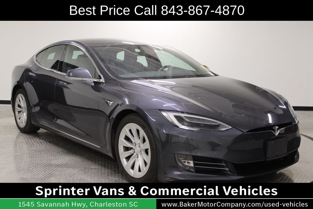Used 2017 Gray Tesla 60D image 10