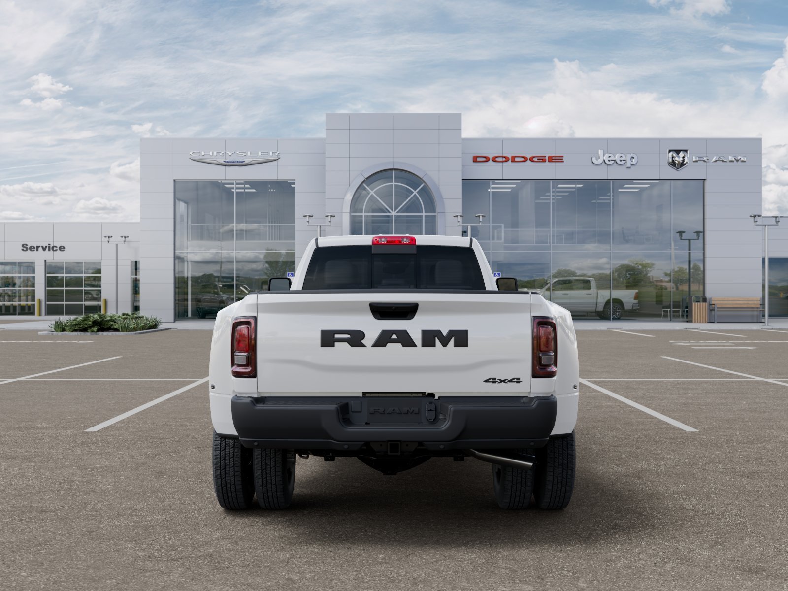 New 2026 Bright White Clear-Coat Exterior Paint RAM Tradesman image 32