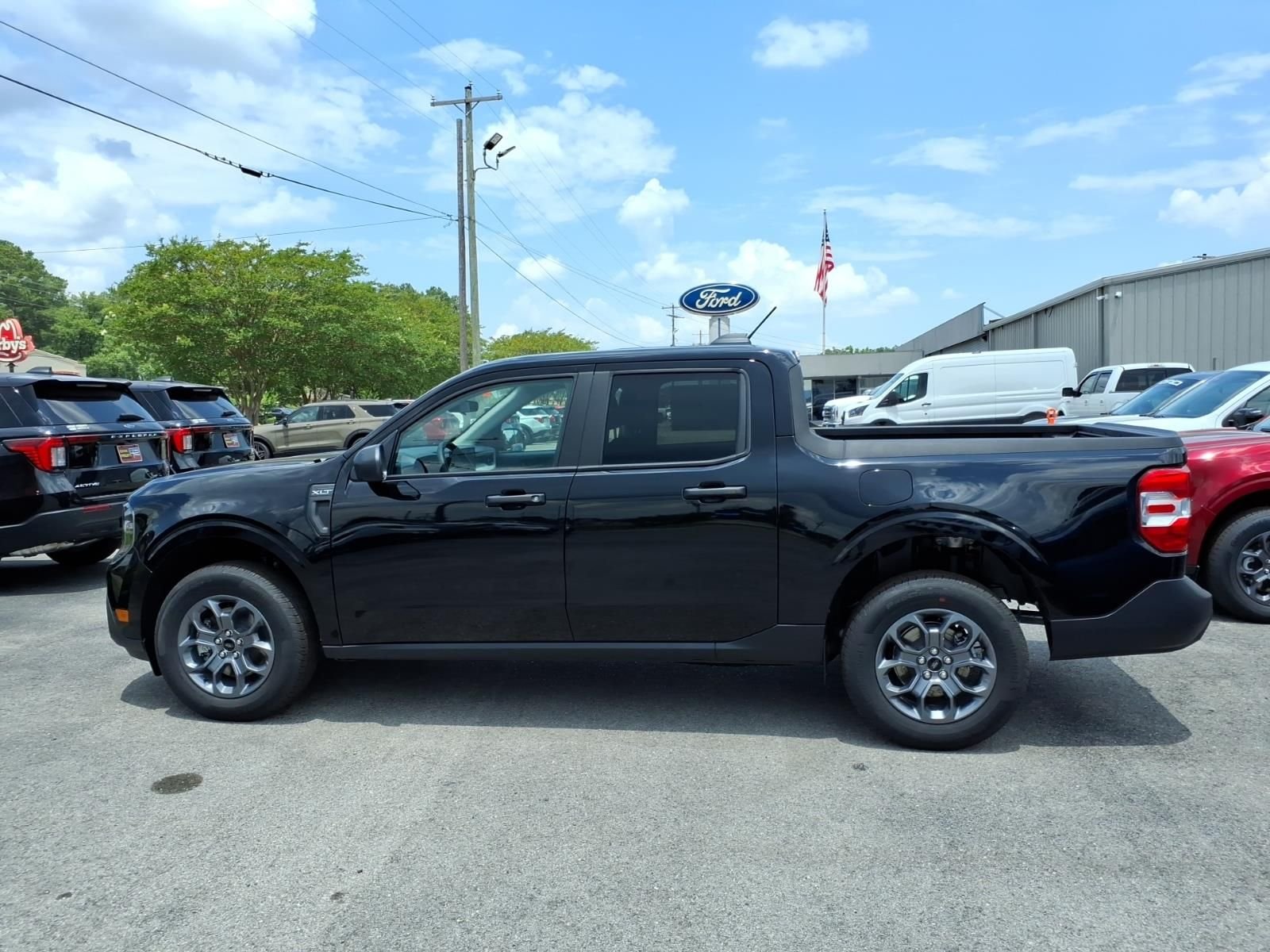 New 2026 Shadow Black Ford XLT image 2