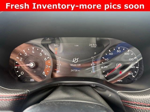 Used 2025 Bright White Clearcoat Jeep Trailhawk image 6