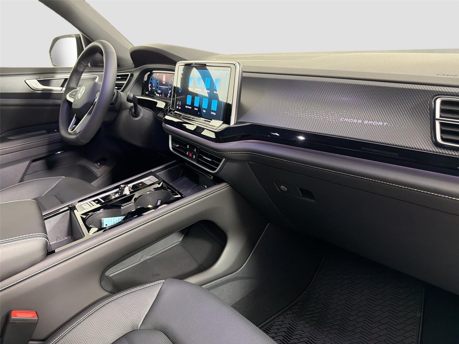 New 2026 Pure Gray Volkswagen 2.0T SEL R-Line Black image 28