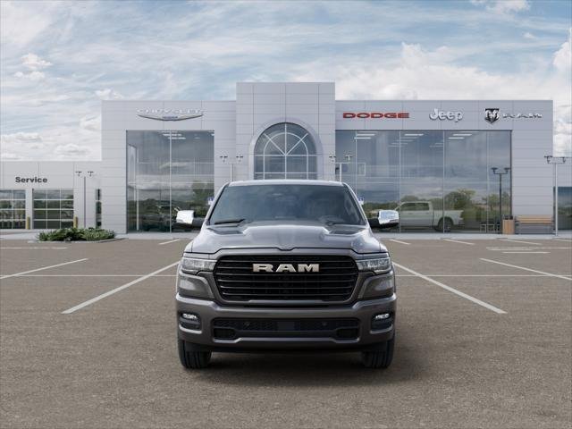 New 2026 Granite Crystal Metallic Clear-Coat Exterior Paint RAM Laramie Crew Cab 4x4 5