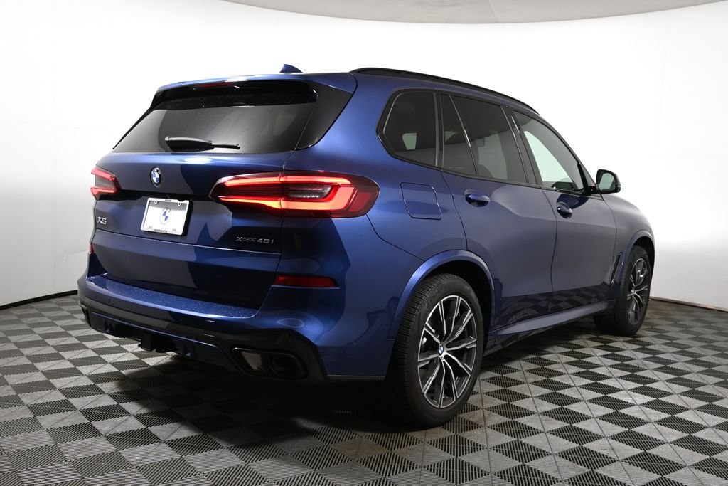 Certified Used 2023 Blue Metallic BMW xDrive40i image 10