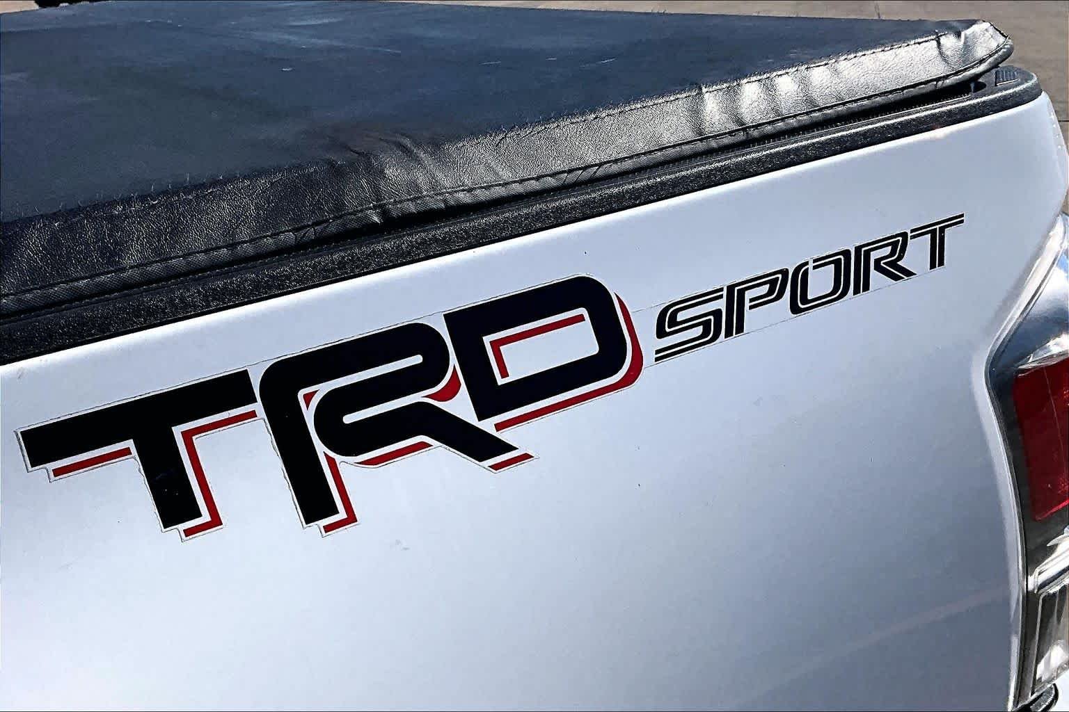 Used 2020 Super White Toyota TRD Sport image 14