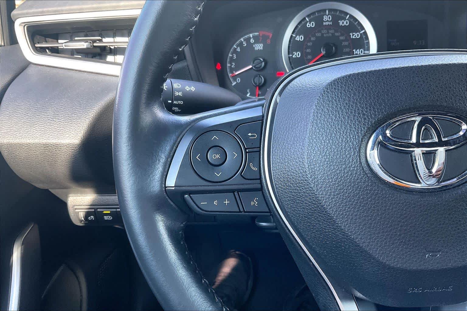 Used 2022 Black Sand Pearl Toyota SE image 23