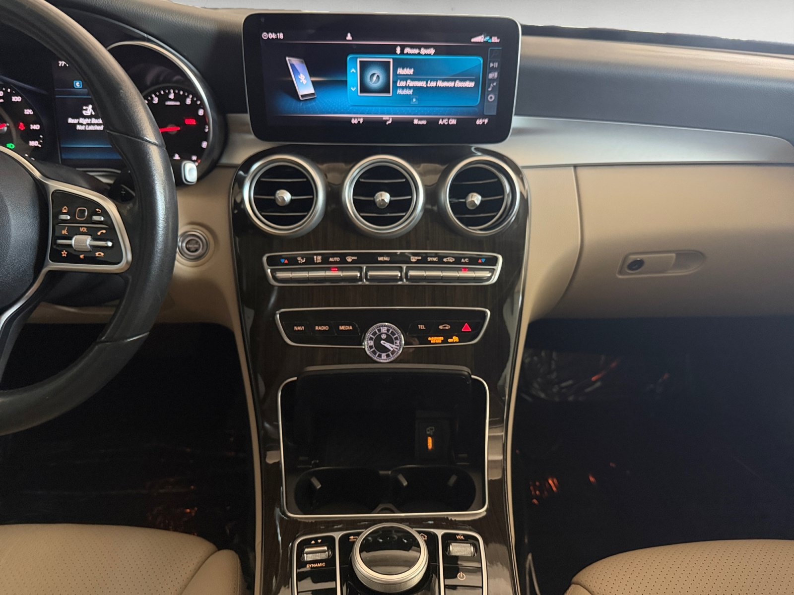 Used 2019 designo Diamond White Metallic Mercedes-Benz C 300 image 12