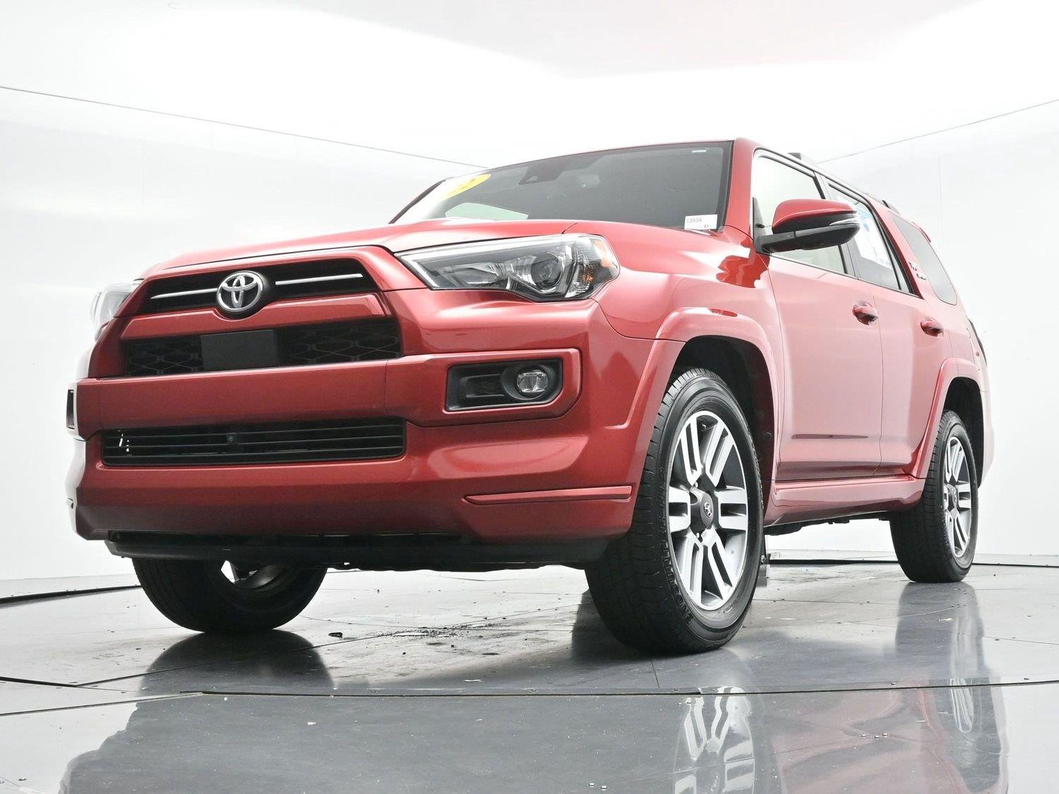 Used 2022 Barcelona Red Metallic Toyota TRD Sport image 48