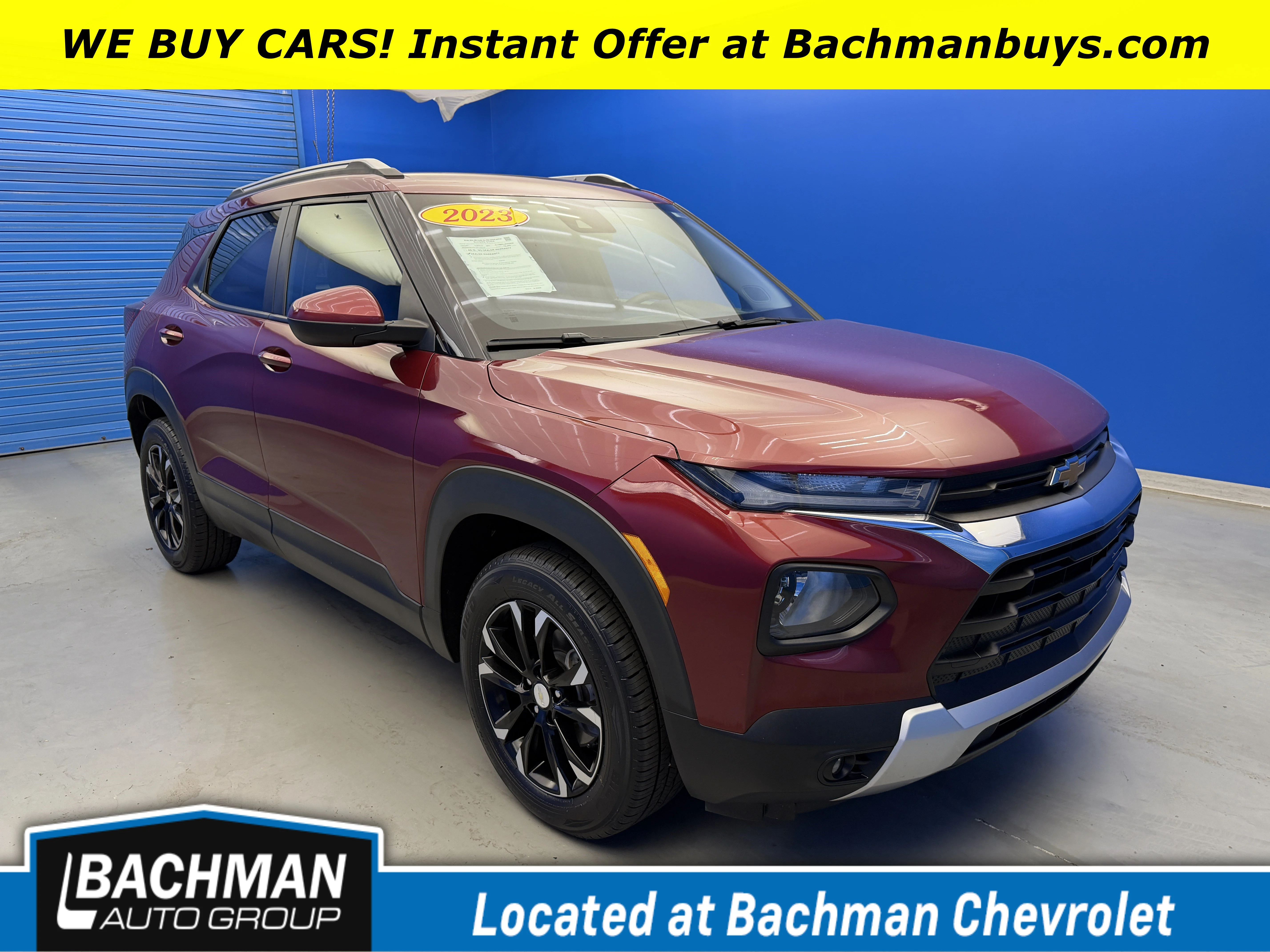 Used 2023 Crimson Metallic Chevrolet LT image 1