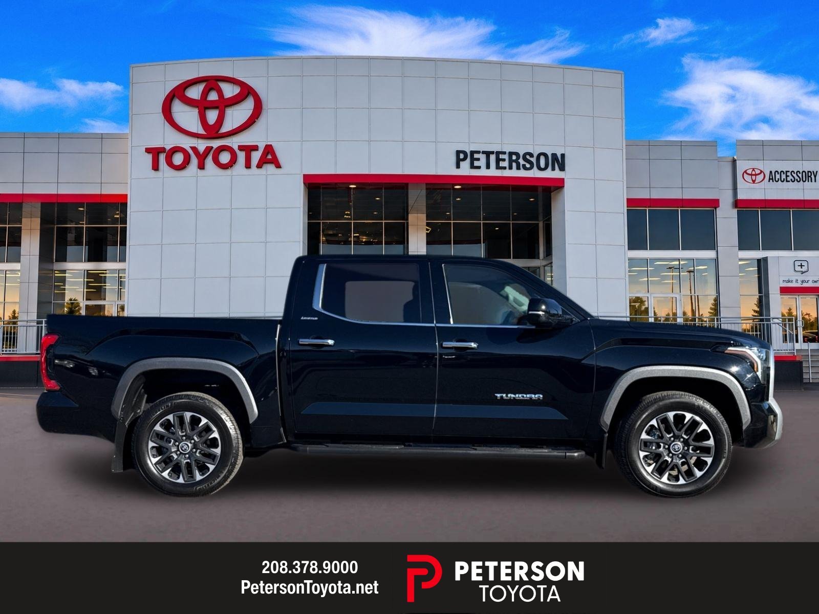 Used 2024 Black Toyota Limited image 2