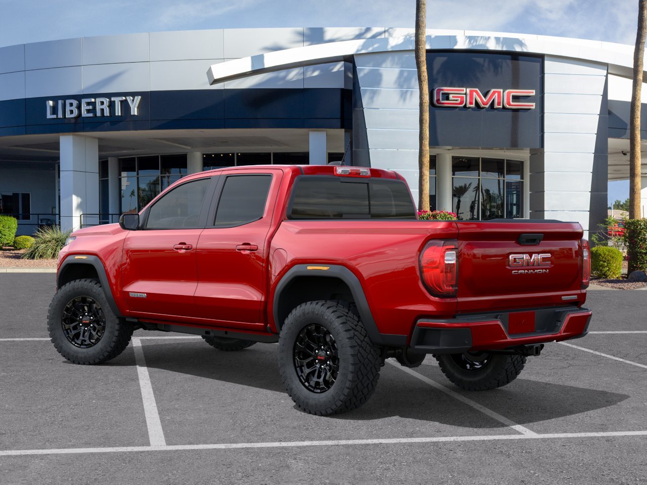 New 2026 Volcanic Red Tintcoat GMC Elevation image 3