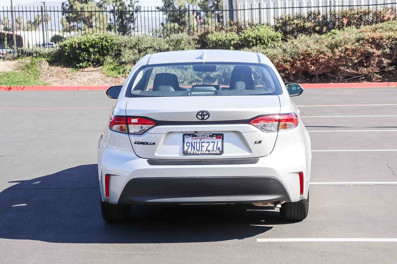 Certified Used 2024 Classic Silver Metallic Toyota LE image 6