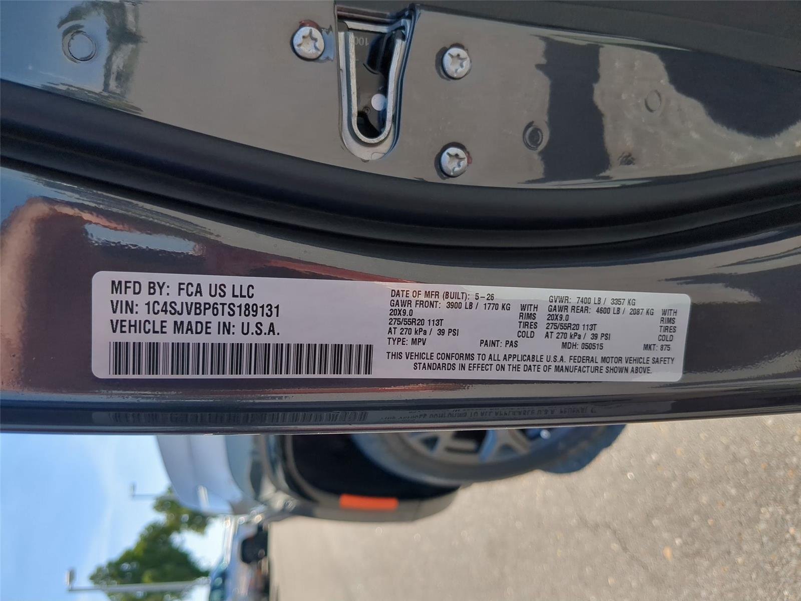New 2026 Baltic Gray Metallic Clearcoat Jeep Limited Altitude image 35