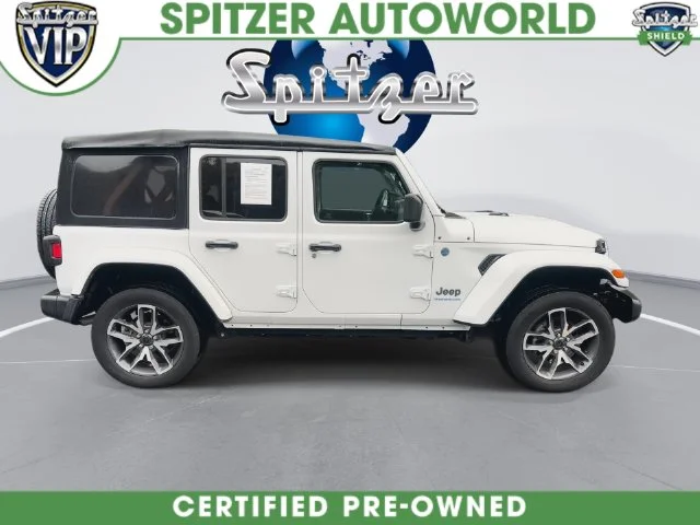 Used 2024 White Jeep Sport S 4xe image 10