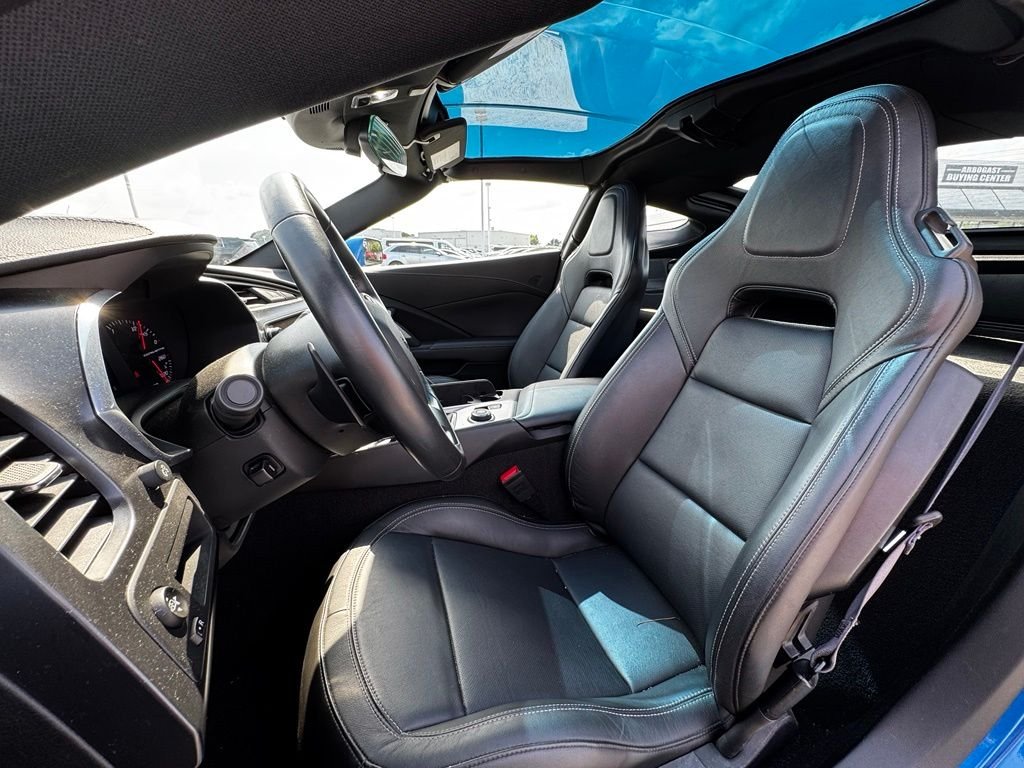Used 2016 Laguna Blue Metallic Tintcoat Chevrolet Stingray image 9
