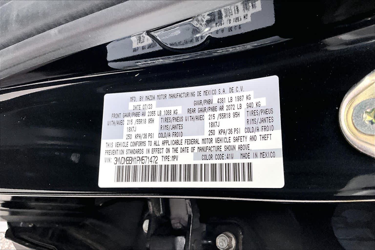 Used 2023 Jet Black Mica Mazda 2.5 S Select Package image 34