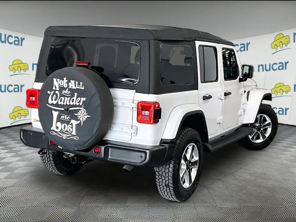Used 2023 White Jeep Sahara image 6