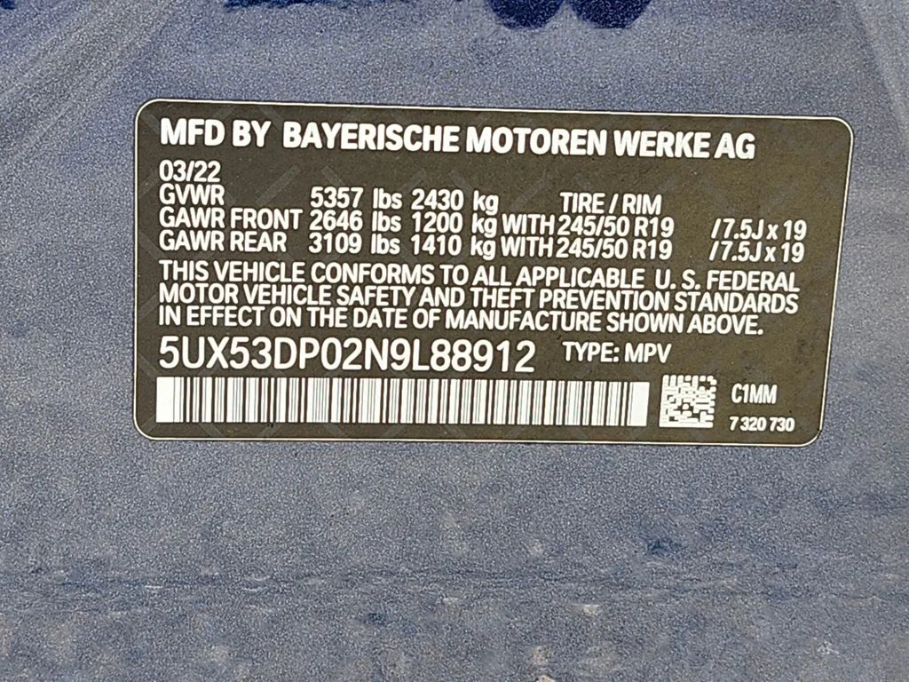 2022 BMW X3 30i - Photo 36