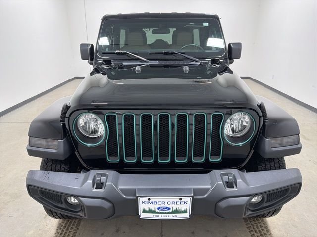 Used 2019 Jeep Wrangler Unlimited Sahara with VIN 1C4HJXEN9KW509386 for sale in Pine River, Minnesota