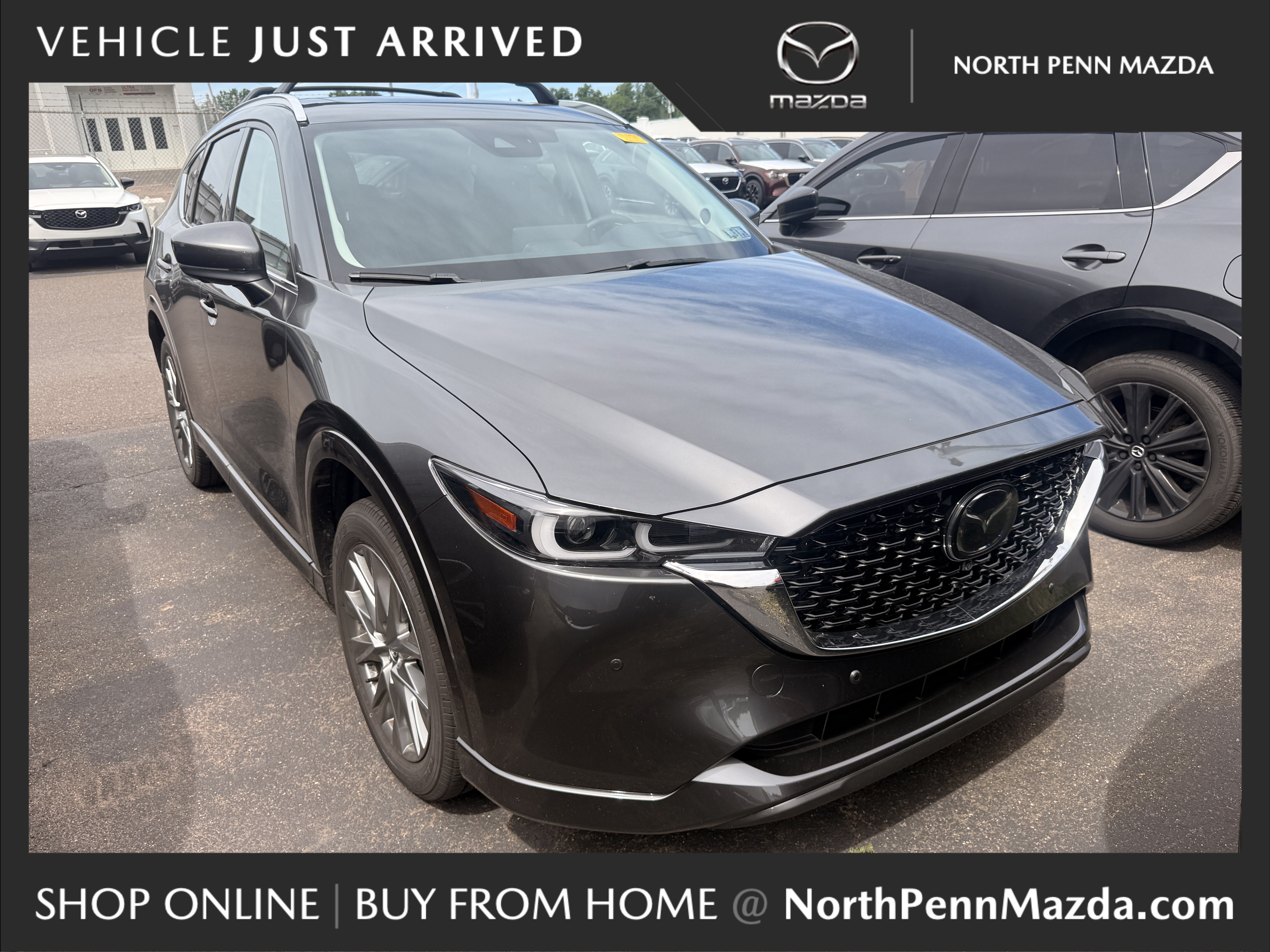 Used 2025 Machine Gray Metallic Mazda 2.5 S Premium Plus Package image 1