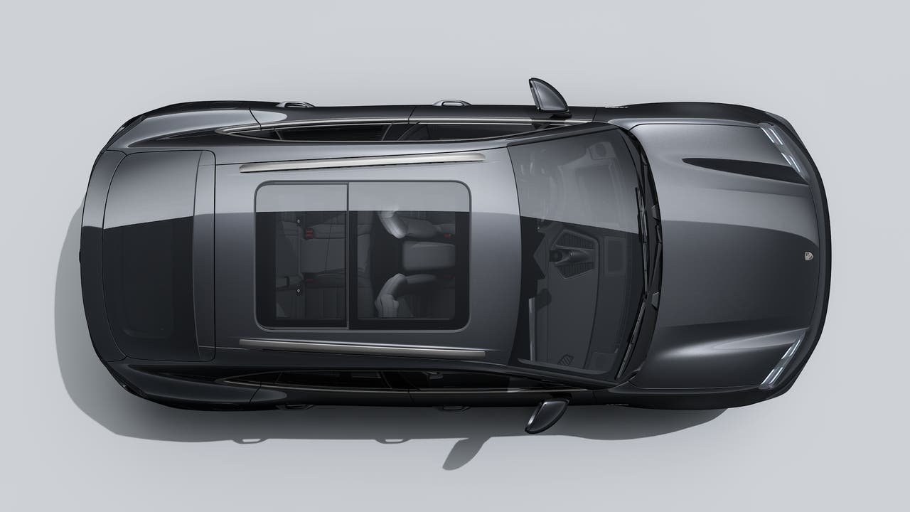 New 2026 Volcano Grey Metallic Porsche Turbo Electric image 5